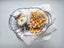Waffle con composta di uva spina