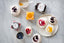 Meringhe con yogurt greco e composte