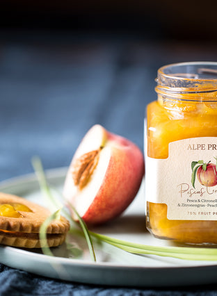 Composta di frutta Pesca & Citronella 335g