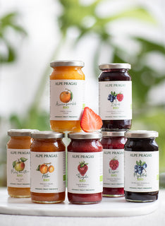 Organic fruit preserve Bilberry 220g