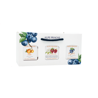 Confezione regalo per 3 composte di frutta 335g