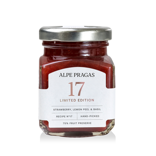 17 Limited Edition strawberry, lemon peel and basil 220g