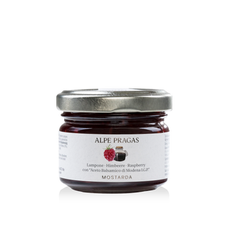 Mostarda Lampone con "Aceto Balsamico di Modena I.G.P." 70g