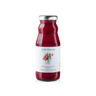 Alpe Pragas, Bio Smoothie di Mirtillo Rosso 200ml