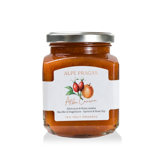 Alpe Pragas, Composta di frutta Albicocca & Rosa canina 335g