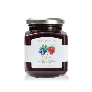 Alpe Pragas, Composta di frutta Frutti di bosco 335g