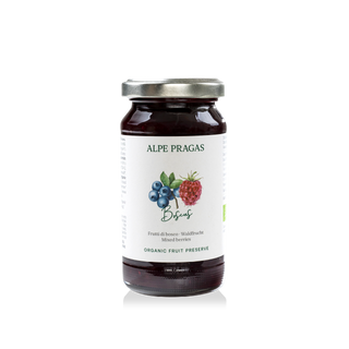 Alpe Pragas, Composta di frutta Frutti di bosco Bio 220g