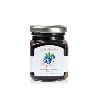 Alpe Pragas, Composta di frutta Mirtillo nero 110g