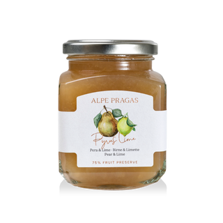 Alpe Pragas, Composta di frutta Pera & Lime 335g