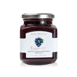 Alpe Pragas, Composta di frutta Ribes nero 335g