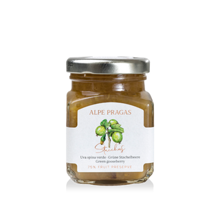 Alpe Pragas, Composta di frutta Uva spina verde 110g