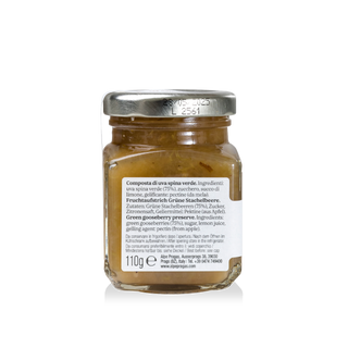 Alpe Pragas, Composta di frutta Uva spina verde 110g