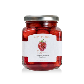 Alpe Pragas, Frutta sciroppata Lampone 340g