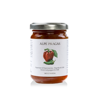 Alpe Pragas, Mostarda Peperone & Peperoncino 160g