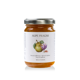 Alpe Pragas, Mostarda Pera & Zafferano  160g