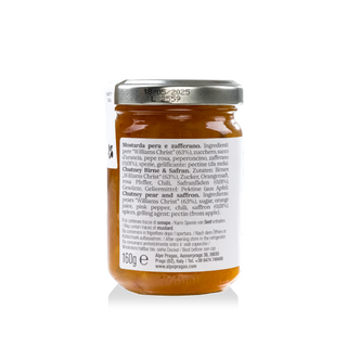Alpe Pragas, Mostarda Pera & Zafferano  160g