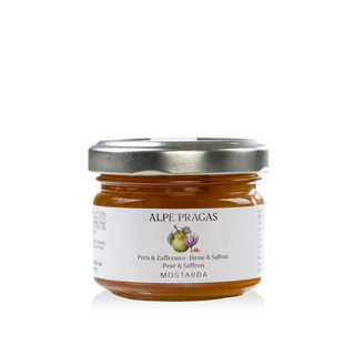 Alpe Pragas, Mostarda Pera & Zafferano 70g